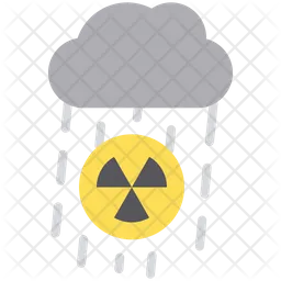 Contaminación nuclear  Icono