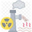 Contaminacion Radiactiva Peligro Radiactivo Icono