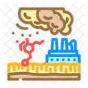 Contaminated Food Crops Icon