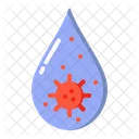 Contaminated droplet  Icon