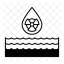 Contaminated water  Icon