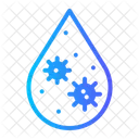 Contaminated Water  Icon