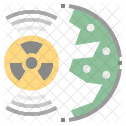 Contamination Area  Icon