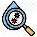 Contamination water analysis  Icon
