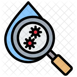 Contamination water analysis  Icon