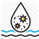 Contamine Toxique Pollue Icône