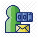 Recuento Usuario Correo Icono