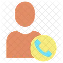 Numero De Contato Do Iuser Entre Em Contato Com O Usuario Usuario Icon