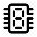 Contatore digitale a sette segmenti  Icon