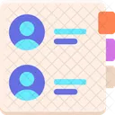 Contatos  Ícone