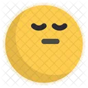 Contemplating Thoughtful Emoji Icon