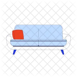 Contemporary Sofa  Icon