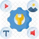 Conten management  Icon