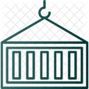 Contenedor Transporte Maritimo Industria Icon