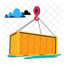 Contenedor de carga  Icono