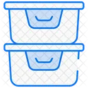 Contenedor Para Llevar Entrega De Comida Empaquetado De Alimentos Icono