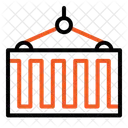 Contenedor logístico  Icono