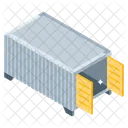 Conteneur Dexpedition Conteneur Boite De Chargement Icône