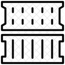 Expedition Envoi Conteneur Intermodal Icône