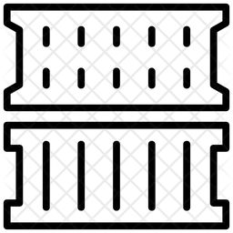 Conteneur intermodal  Icône