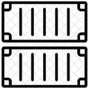 Expedition Envoi Conteneur Intermodal Icône