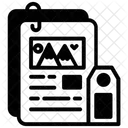 Contenido de marca  Icono