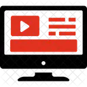 Contenido de vídeo  Icono