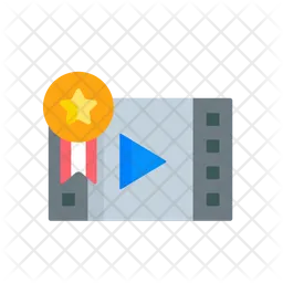 Contenido de vídeo  Icono