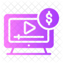 Contenido de vídeo  Icono