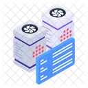 Bastidores De Servidores Contenido Del Servidor Bases De Datos Icono