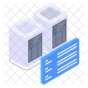 Contenido del servidor de datos  Icono