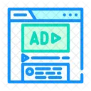 Patrocinado Contenido Dinero Icono