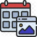 Calendario de contenidos  Icono