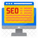 Contenido Seo Contenido Computadora Icon