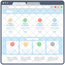 Contenido web  Icono