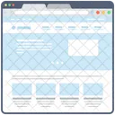 Contenido web  Icono