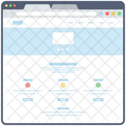 Contenido web  Icono
