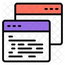 Contenido Web Diseno Web Maquetacion Web Icono