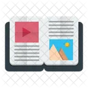 Content Book Web Icon