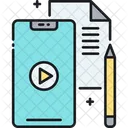 Content Mobile Samrtphone Icon