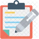 Content Writing Clipboard Icon
