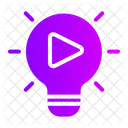 Content Create Video Icon