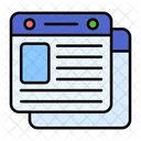 Marketing Website Article Icon
