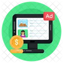 Digital Ads Online Ads Content Ads Icon