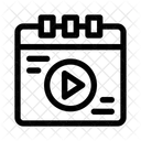 Content calendar  Icon