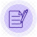 Content Creation Line Icon Icon