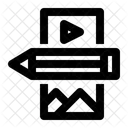 Content Creation  Icon