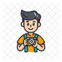 Content Creator Blogger Vlog Icon