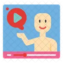 Content Creator Multimedia Icon