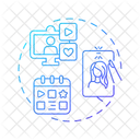 Content Creator Publish Online Internet Blog Icon